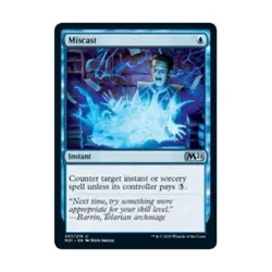 WOTC MtG Core Set 2021 Miscast (U) (Foil) EX - Image 1