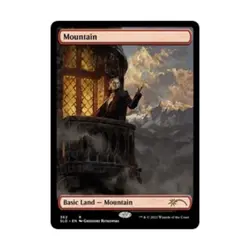 WOTC MtG Magic the Gathering Mountain (The Dracula Lands) (R) (Foil) EX - Image 1