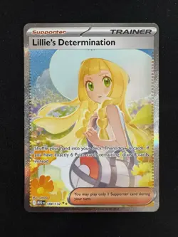 2025 Pokemon Mega Evolution #184 Lillie's Determination Special Illust Rare - Image 1