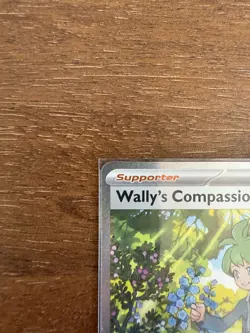 Wally's Compassion 186/132 Pokemon Mega Evolution SIR - NM/M Pack Fresh - Image 4
