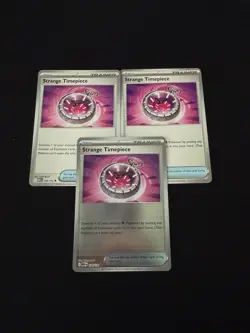 3x Strange Timepiece 128/132 Uncommon Pokemon Mega Evolution - Image 1