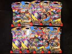 Mega Evolution Sleeved Booster Pack X11 - Sealed Pokemon Blister Packs 11 - Image 1