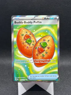 Buddy-Buddy Poffin 167/132 - Mega Evolution - Full Art Trainer - Pokemon TCG - Image 1