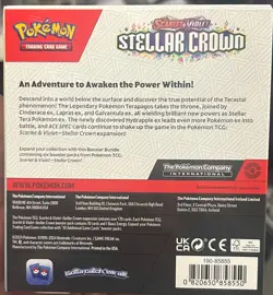 Pokemon TCG Scarlet & Violet Stellar Crown Booster Bundle Factory Sealed - Image 2