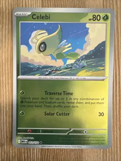 Celebi 012/132 Uncommon Reverse Holo - Pokemon TCG Mega Evolution - NM - Image 1