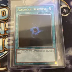 Yugioh Allure Of Darkness RA03-EN055 Quarter Century Secret Rare 1st Edition - Image 1