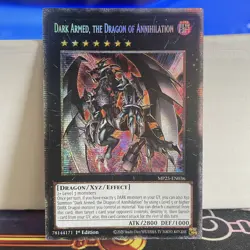 1ST ED DARK ARMED, THE DRAGON OF ANNIHILATION 2025 MP25-EN036 YUGIOH (NM) - Image 1