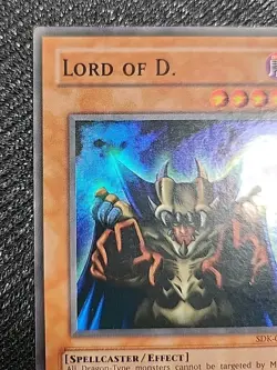 Lord of D. SDK-041 Unlimited Super Rare Holo Yugioh TCG - LP - Image 5