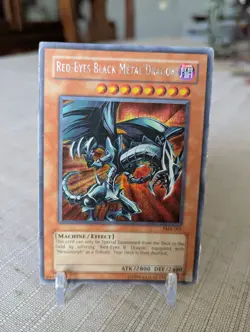 Red-Eyes Black Metal Dragon x1 Damaged Forbidden Memories FMR-001 yugioh - Image 1