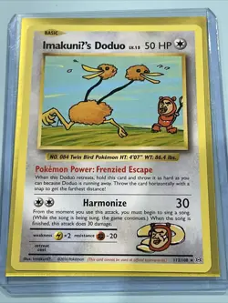 ImakuniU's Doduo Pokemon TCG XY Evolutions 112/108 Regular Secret Rare Card - Image 1