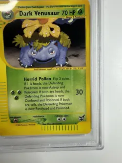 2003 Pokemon Venusaur #7 P.M. Best of Game Promo PSA 9 Trading Card Game TCG - Image 4