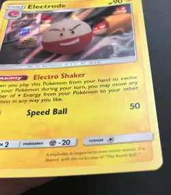 Electrode 39/181 SM Team Up Asako Ito HOLO RARE Shiny Pokemon Card Near Mint - Image 4