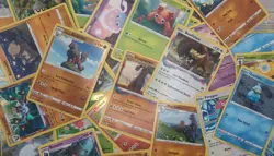 POKEMON Cards 100 card lot - NO DUPLICATES, NO ENERGIES! Includes rares! - Image 3