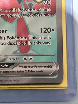 Pokemon Card Scizor EX 195/162 S&V Temporal Forces Full Art Near Mint - Image 4