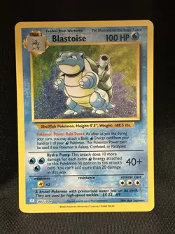 Blastoise 003/034 Trading Card Game Classic Holo - Image 1