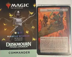 MTG Duskmourn House of Horror Commander Archenemy Scheme Cards Choose your Deck - Image 4