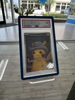 Pikachu with Grey Felt Hat 085 Sv: Scarlet & Violet Promo Cards Regular PSA 9 - Image 1