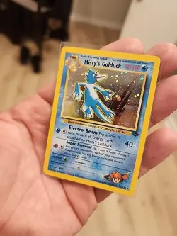 Misty's Golduck Holo Pokemon Card Gym Challenge 36/132 - Image 2