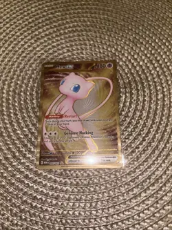 Pokemon TCG Mew EX Metal Gold NM 205/165 Scarlet & Violet 151 Promo Card - Image 1