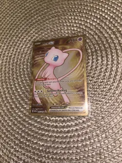 Pokemon TCG Mew EX Metal Gold NM 205/165 Scarlet & Violet 151 Promo Card - Image 2