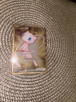 Pokemon TCG Mew EX Metal Gold NM 205/165 Scarlet & Violet 151 Promo Card - Image 3