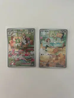 Kirlia 212/198 + Ralts 211/198 Scarlet & Violet Pokemon Card Holo Near Mint - Image 1