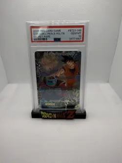 Dragonball Super Card Game - Son Goku, Peace Resolution - PSA10 - Image 1
