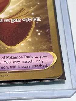 Pokemon TCG Bravery Charm Stellar Crown Gold Secret Hyper Rare Card 175/142 - Image 5