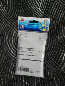 Pokemon 2024 Honolulu World Championship Pikachu Card Sleeves Sealed - Image 2