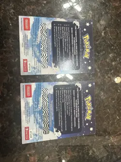 2x Shiny Koraidon & Miraidon Pokemon Scarlet Violet Code Card - Gamestop - Image 2