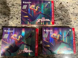 Magic: The Gathering - Marvel’s Spider-Man Collector Booster x3 - IN HAND - Image 1