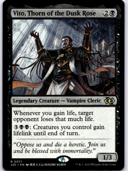 Vito, Thorn of the Dusk Rose (Anime) Foundations Jumpstart Regular - Image 1