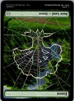 Forest () L Basic Land - Forest Marvel's Spider-Man 193 Near Mint - Image 1