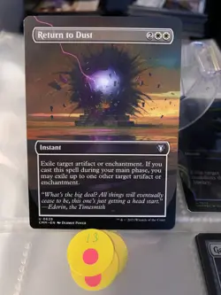 Return to Dust (Borderless) (MTG- Commander Masters) Near Mint Normal English - Image 1