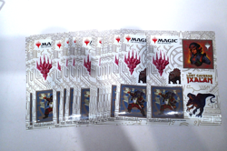 Magic the Gatheriing Lost Caverns of Ixalan Sticker Sheet lot - Image 1