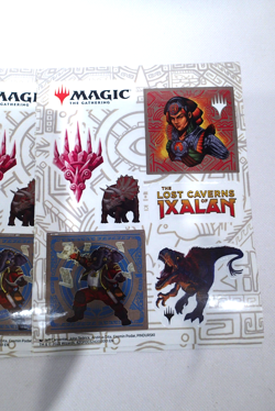 Magic the Gatheriing Lost Caverns of Ixalan Sticker Sheet lot - Image 2