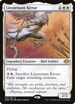 Lieutenant Kirtar (012) Dominaria Remastered DMR MTG Magic - Image 1