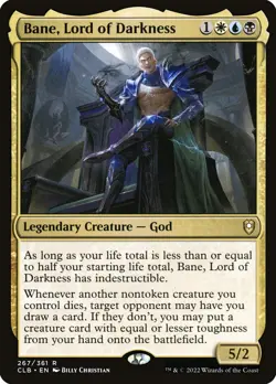 Bane, Lord of Darkness (267) Battle for Baldur's Gate CLB MTG Magic - Image 1