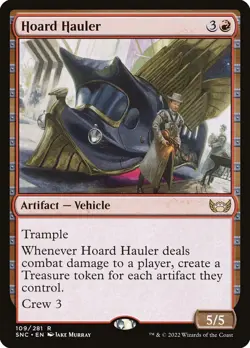 Hoard Hauler Foil (109) Streets of New Capenna SNC MTG Magic - Image 1