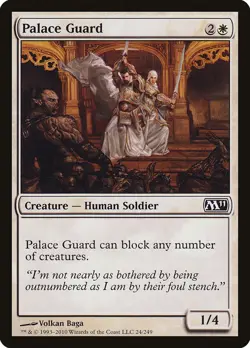 Palace Guard (024) Magic 2011 M11 MTG Magic - Image 1