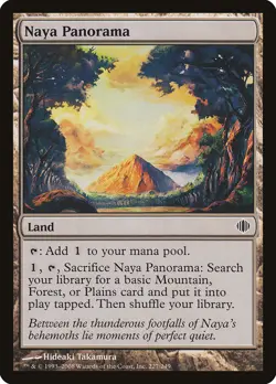 Naya Panorama (227) Shards of Alara ALA MTG Magic - Image 1