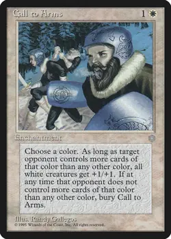 Call to Arms (010) Ice Age ICE MTG Magic - Image 1