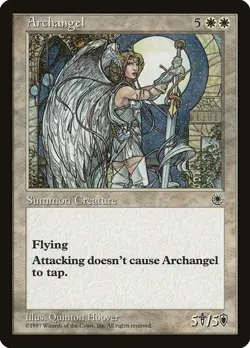 Archangel (003) Portal POR MTG Magic - Image 1