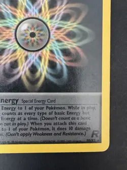 Pokemon Vintage Team Rocket Rainbow Energy Non Holo Rare - Image 4
