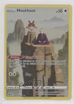 Hoothoot Pokemon Sword & Shield Astral Radiance Trainer Gallery #TG12 - Image 1
