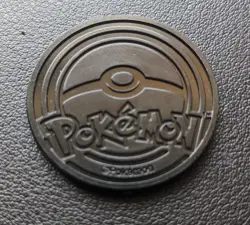 Lycanroc Coin Pokemon TCG Sparkling Holo Pattern Collector Standard Size - Image 2