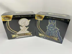 Pokemon Mega Evolution Elite Trainer Box ETB Set of 2 Lucario & Gardevoir New - Image 1