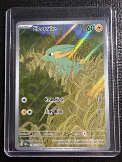 Pokemon TCG Electrike 196/182 Destined Rivals Near Mint Condition - Image 1