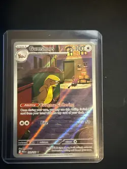 Gumshoos 153/132 Illustration Rare Pokemon Mega Evolution NM - Image 1