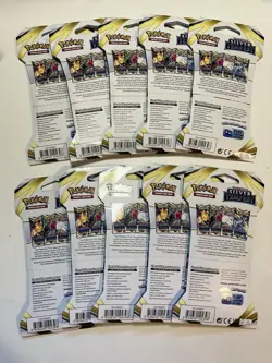 Pokemon Sword & Shield Silver Tempest Sealed Booster Packs (x10) - Image 2